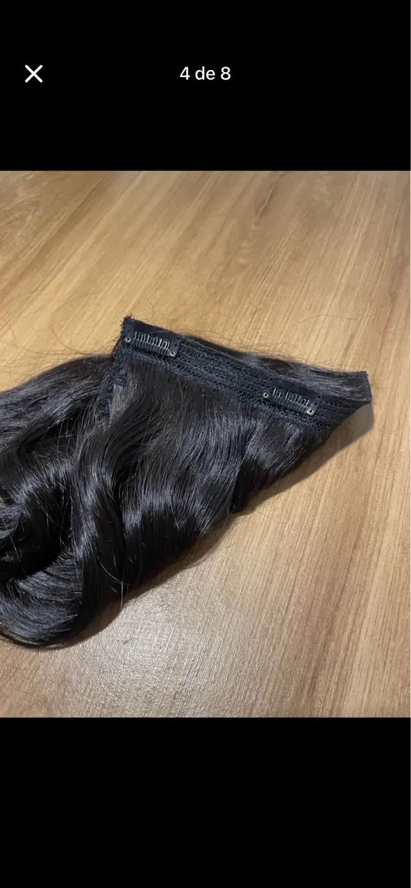 Cabelo Humano Tic Tac 60cm - Foto 5