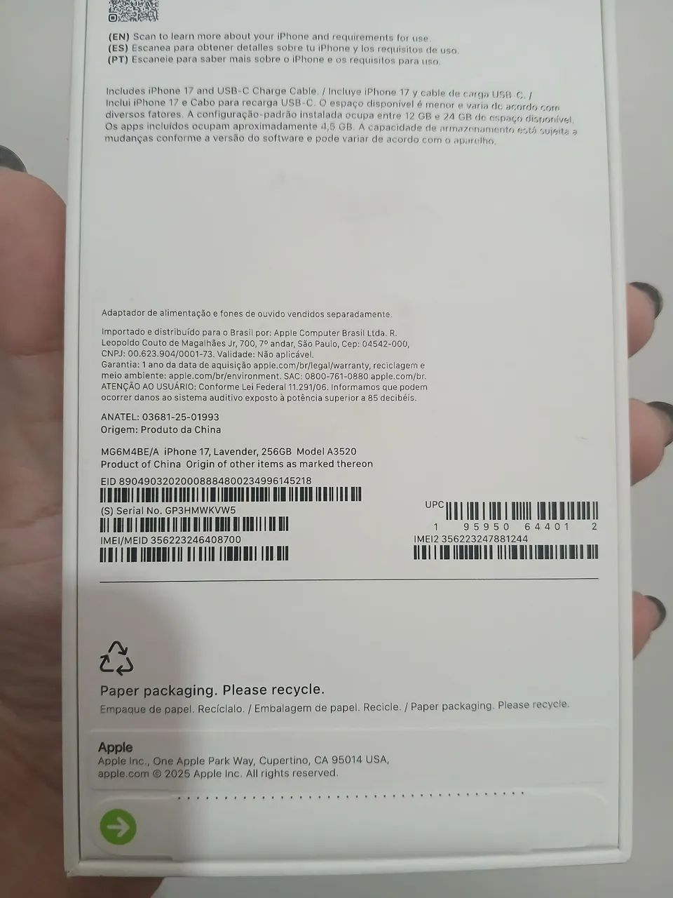 Iphone 17, 256gb - Foto 4