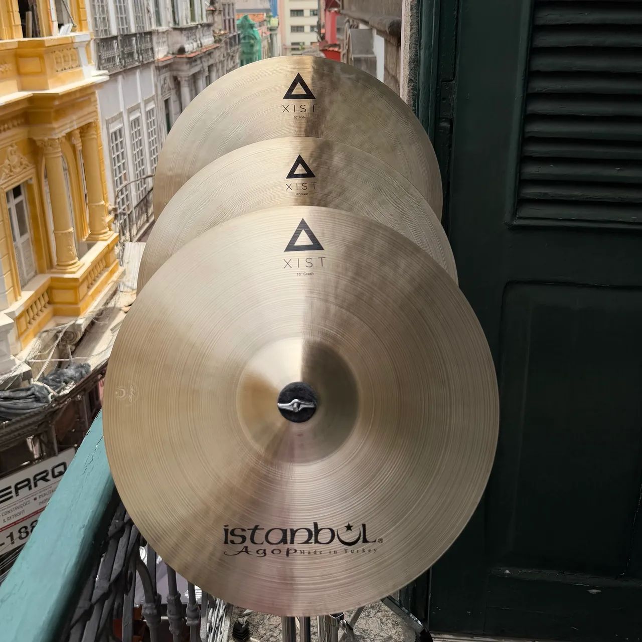 Kit de pratos Istanbul Agop Xist 14, 16, 18, 20 com Bag - Foto 5