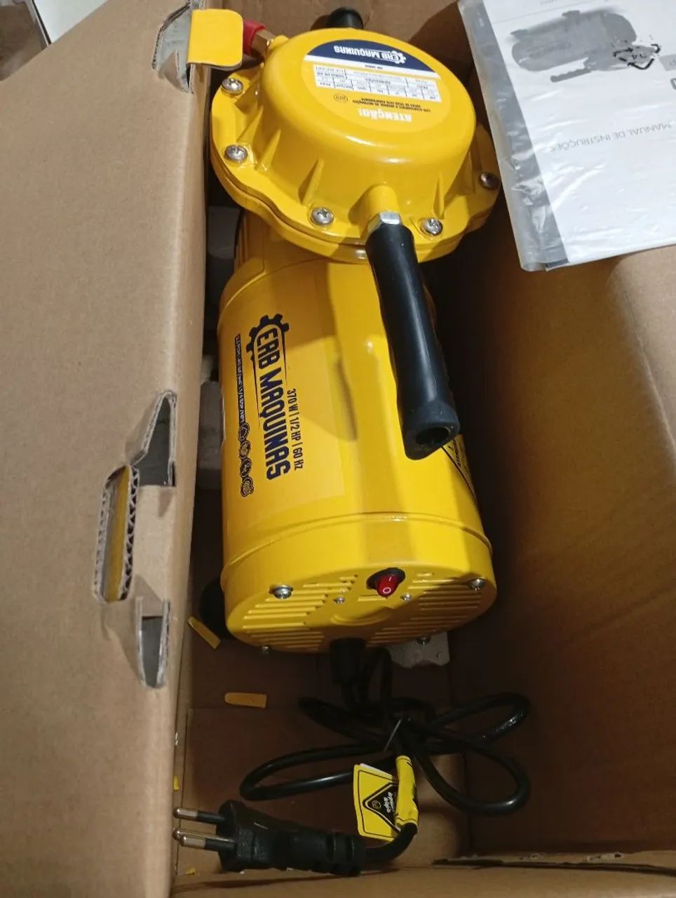Compressor de ar 1/2 HP 370w - Foto 2