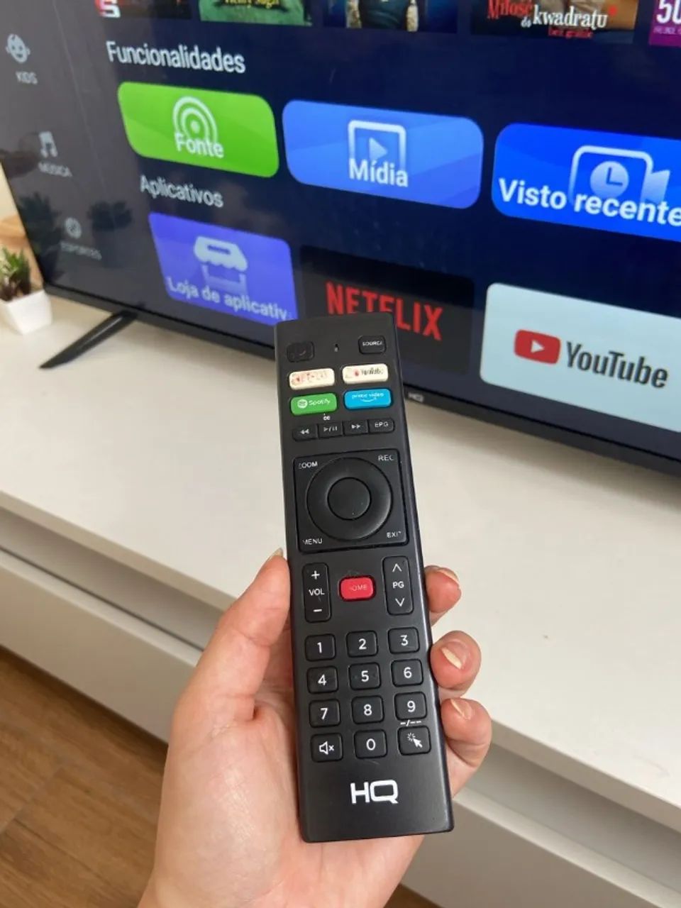 televisão hq smart tv 110v 43 - Foto 2