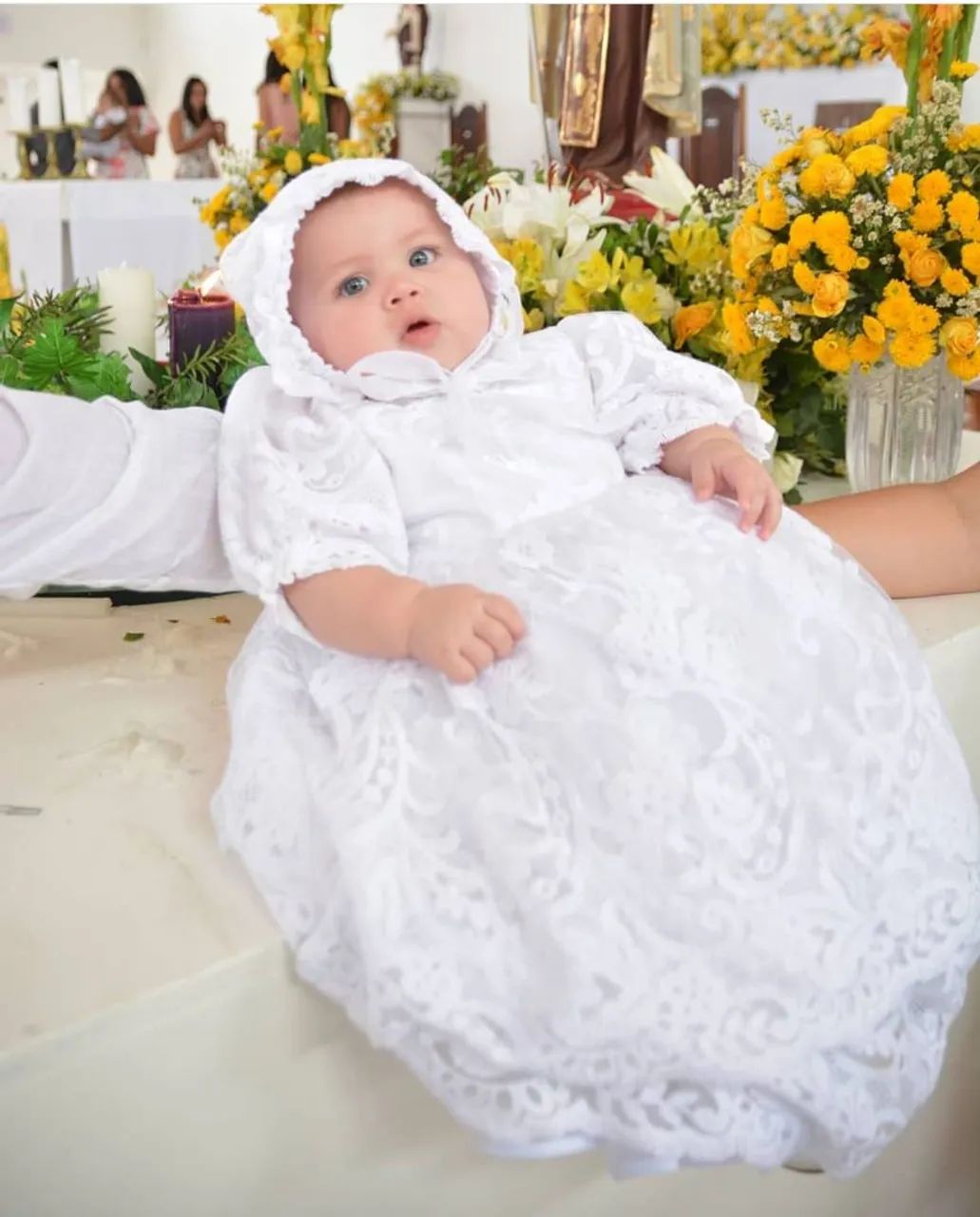 Mandrião  - roupa para batizado