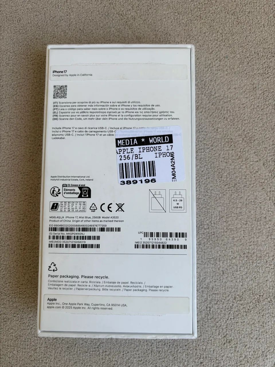 Iphone 17 256GB  - Foto 4