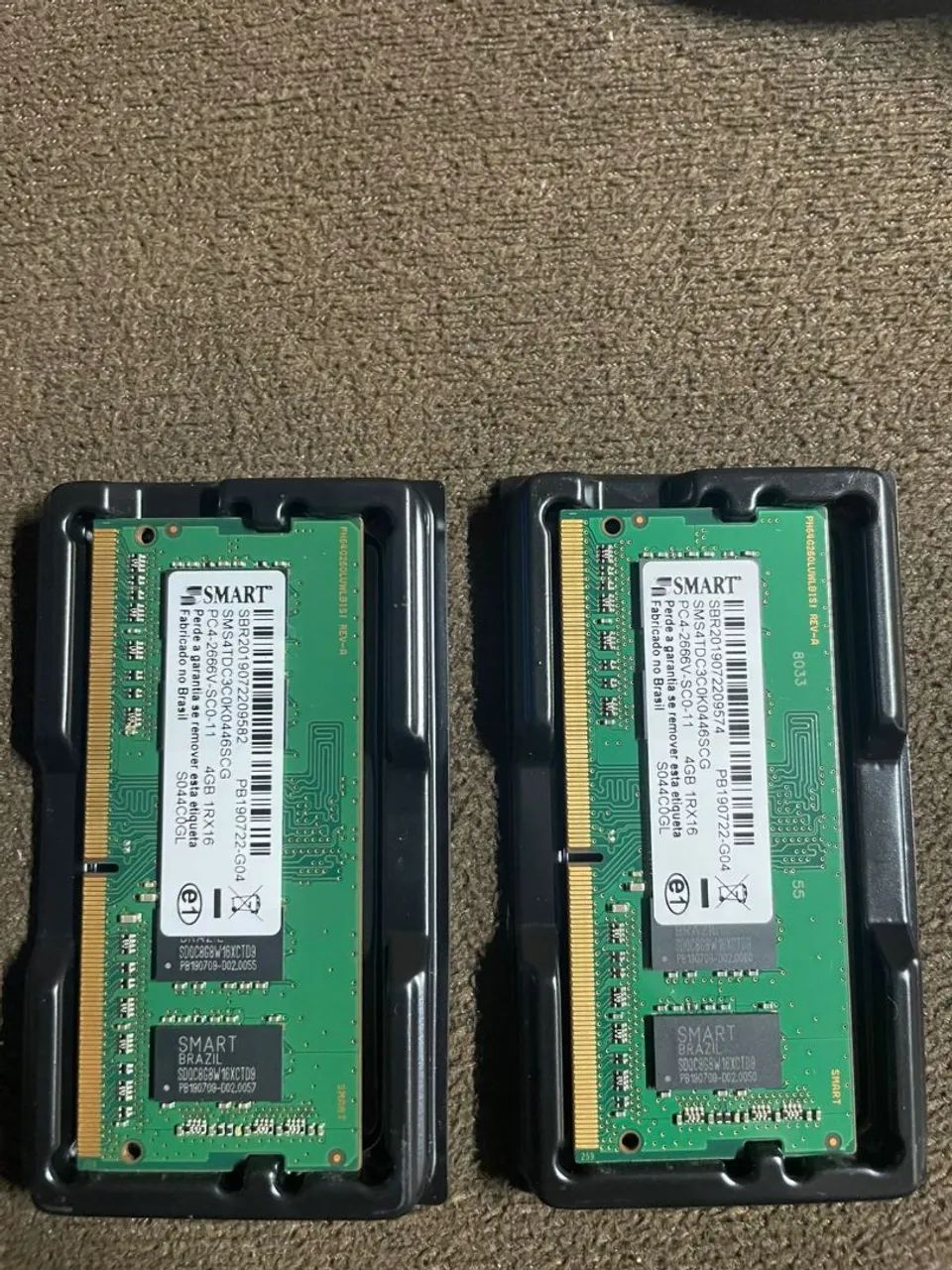  Memória RAM SMART 4GB DDR4 2666MHz - Notebook - Foto 2