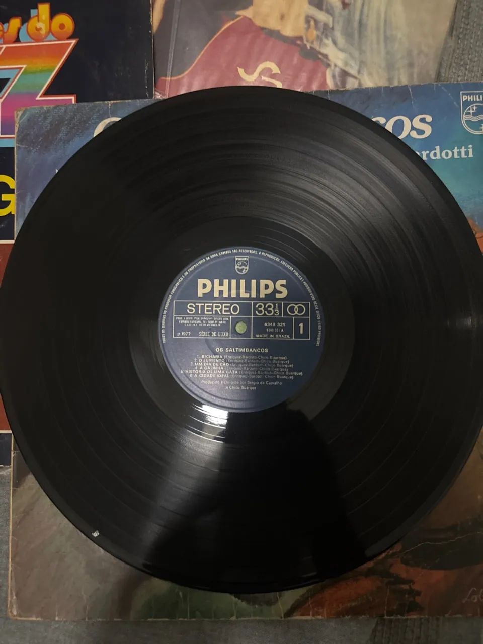 Vinil original os saltimbancos 1977 - Foto 2