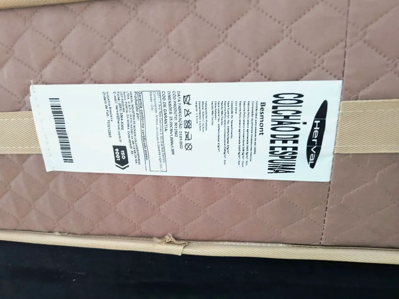 CONJUNTO BASE BOX COM COLCHÃO CASAL  - Foto 3