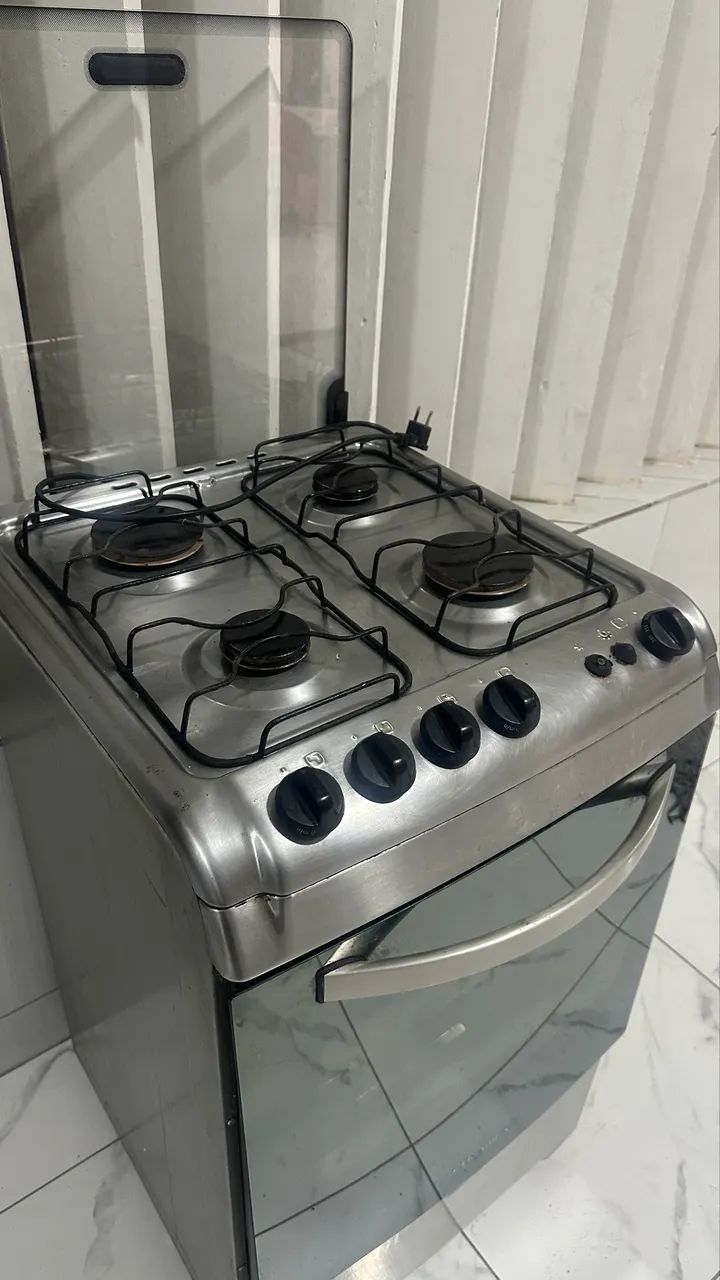 Fogão 4 bocas inox Eletrolux - Foto 3
