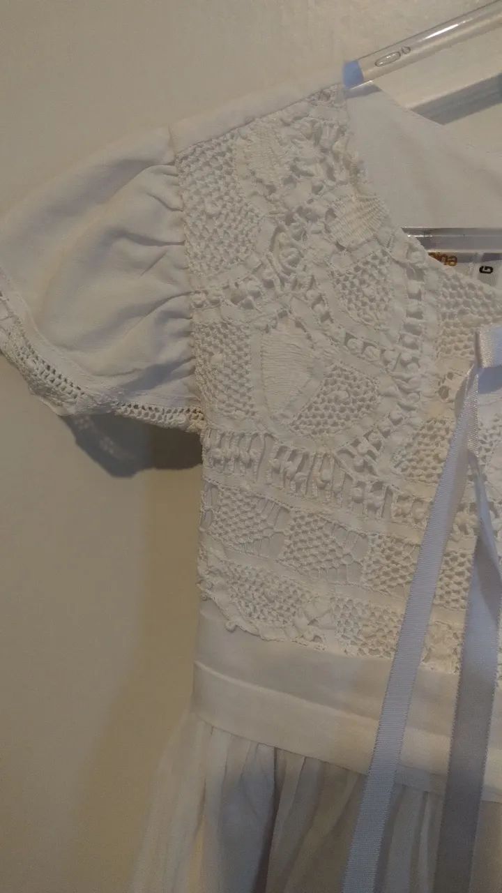 Vestido Batizado com Renascença  - Foto 2