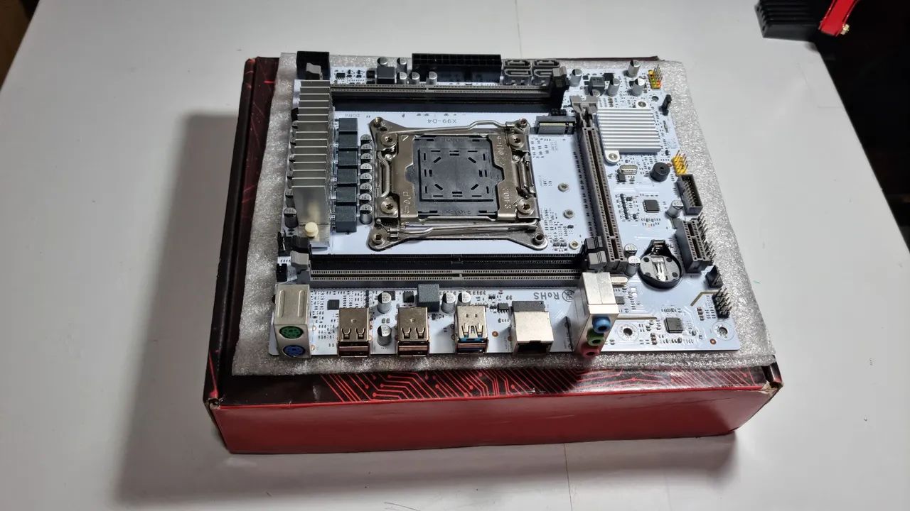 Placa x99 D4 Branca - Foto 4