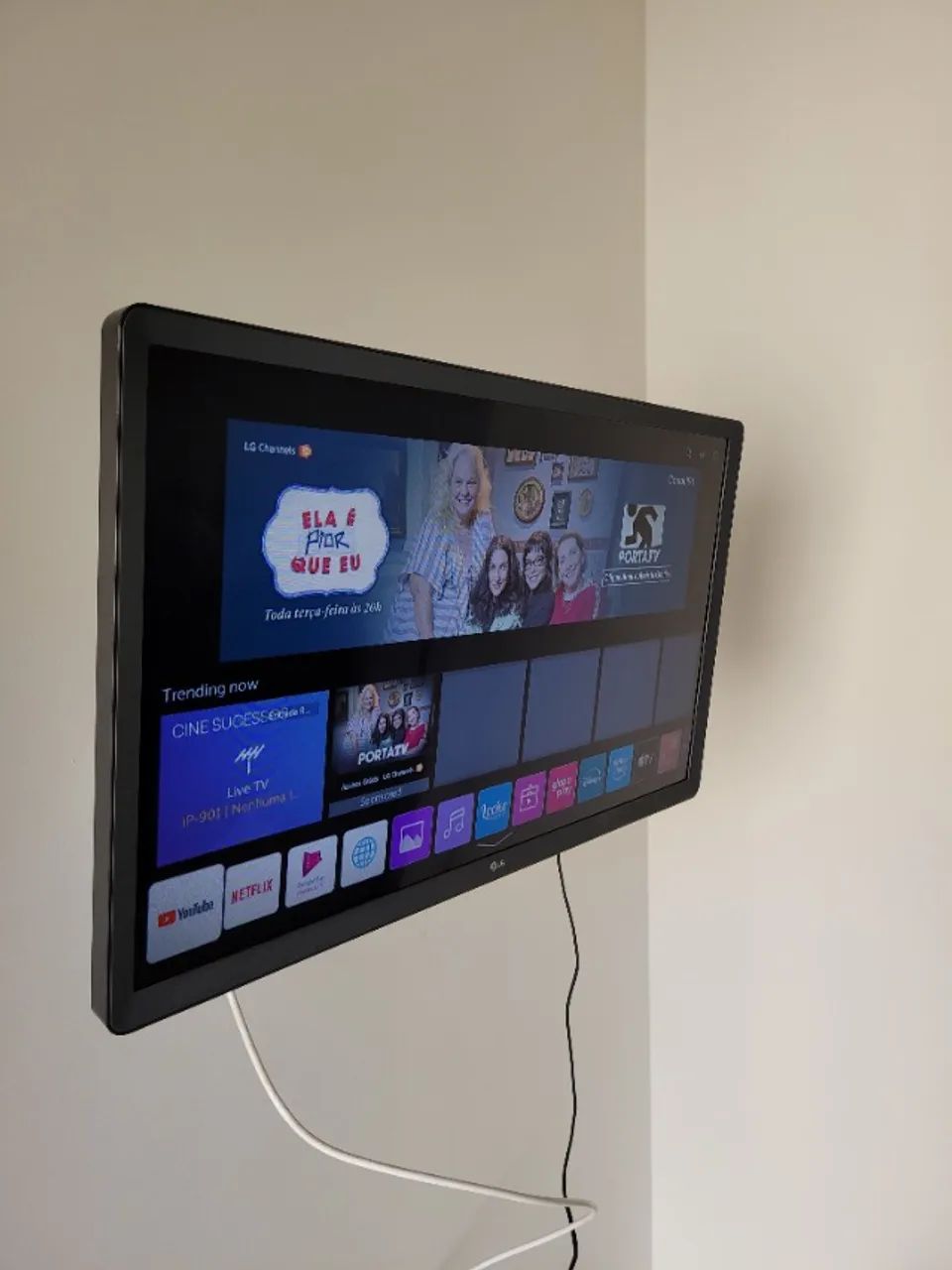 TV LG ThinQ 32 Polegadas Smart - Foto 2