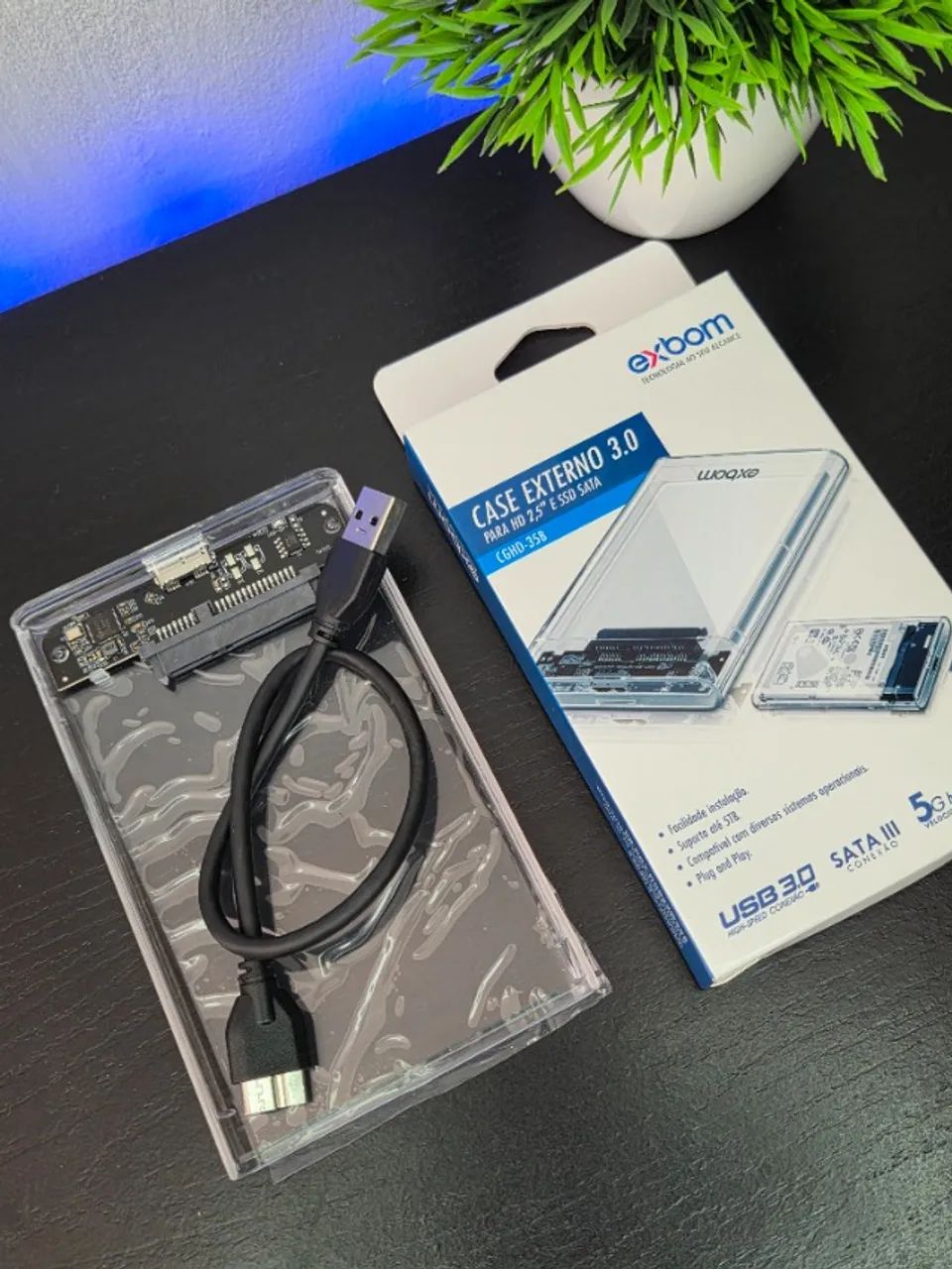 Case Para HD/SSD - Exboom - Foto 2