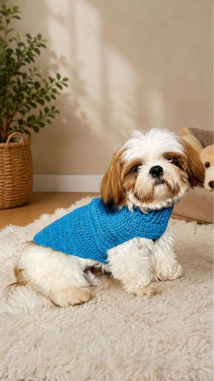 Roupas em Croche para Pets - Foto 5