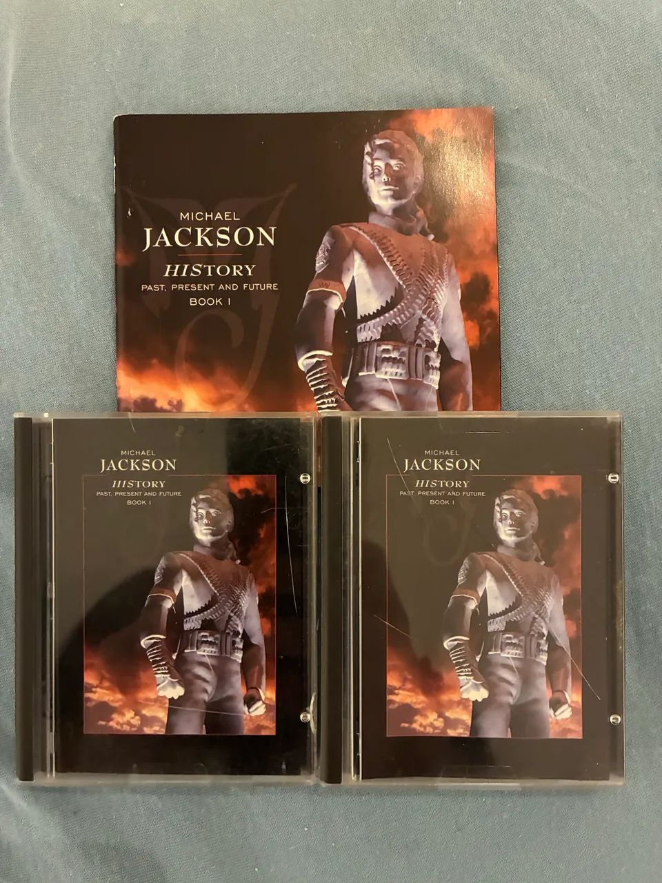 MD Michael Jackson History I e II  Book 1 ( 2 discos e Livreto original ) - Foto 4