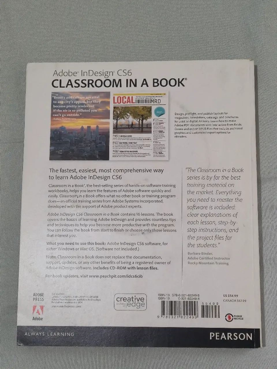 Livro Adobe InDesign CS6 - Classroom in a Book - Foto 2