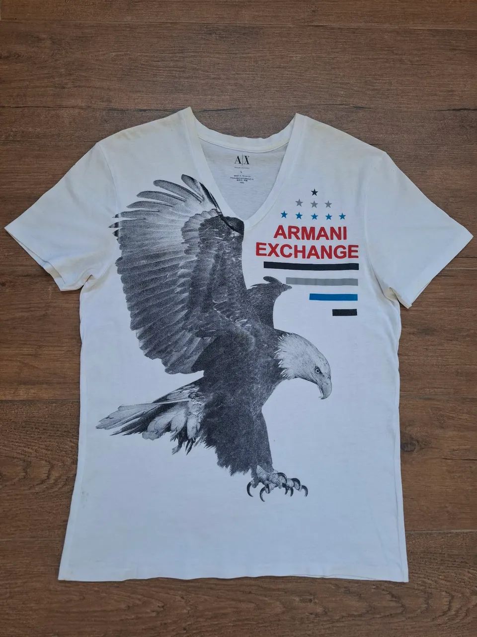  Camisa Armani Exchange branca