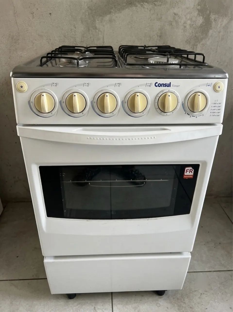 Fogão Consul Timer 4 Bocas 