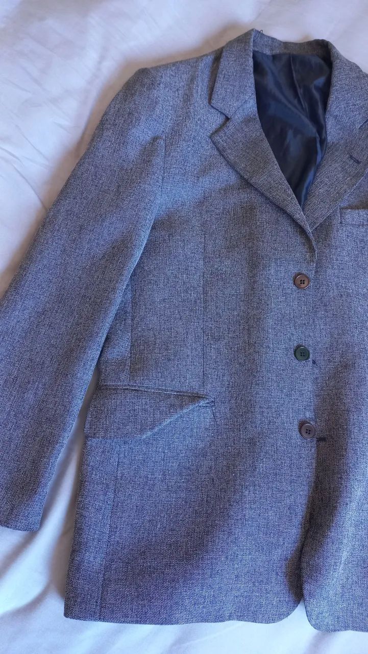 BLAZER CINZA ESTILOSO - Foto 5