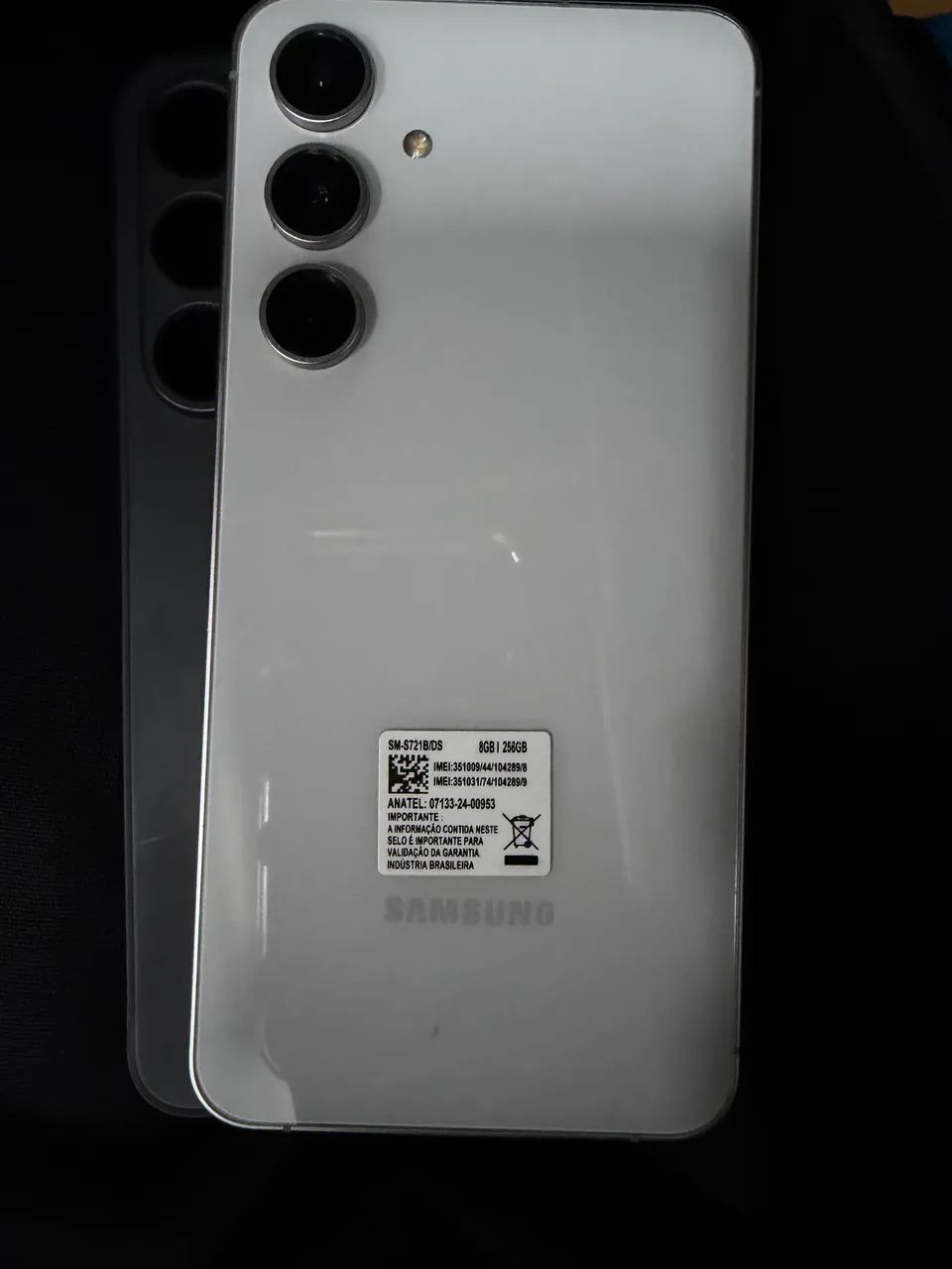 S24 FE 256gb Branco 