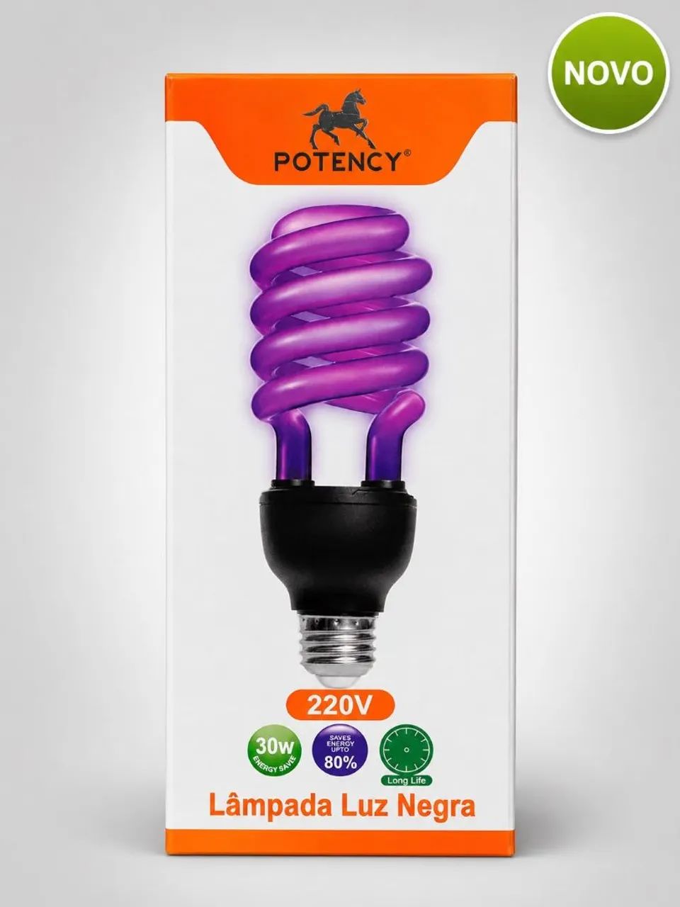 Lâmpada Luz Negra 30W 220V - Foto 2
