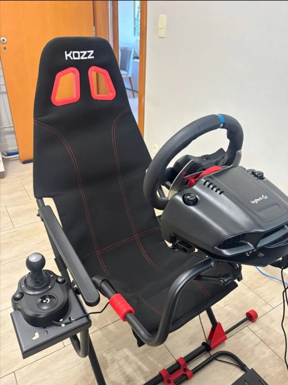Cockpit Kozz + Logitech G29 (com câmbio) - Foto 4