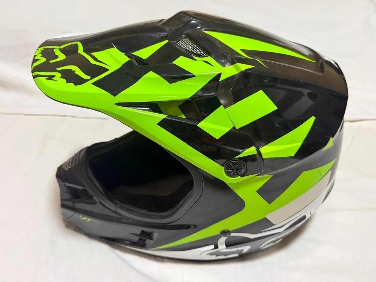 Capacete Fox Racing Tam. M + Óculos 100% Original