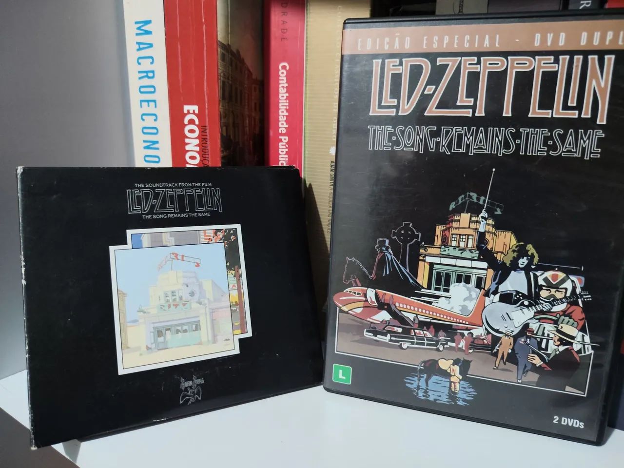 Led Zeppelin The song remains the same DVD e CD duplo