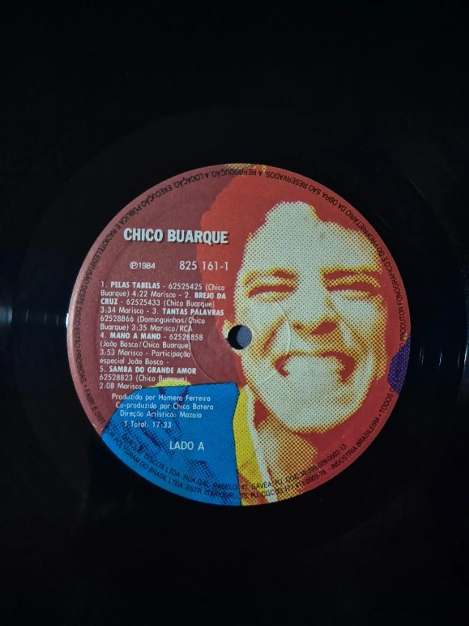 LP Chico Buarque - Chico Buarque (1984) | Completo com Encarte | Discos do Faustino - Foto 5