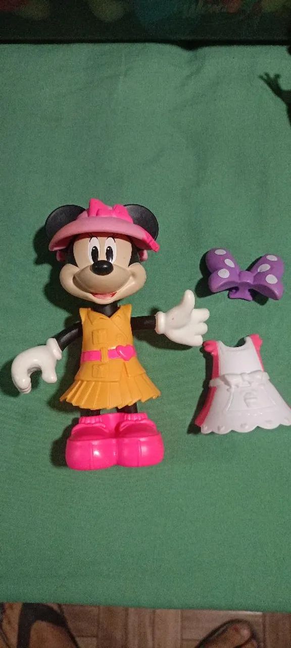 Minie original Disney troca de roupas 