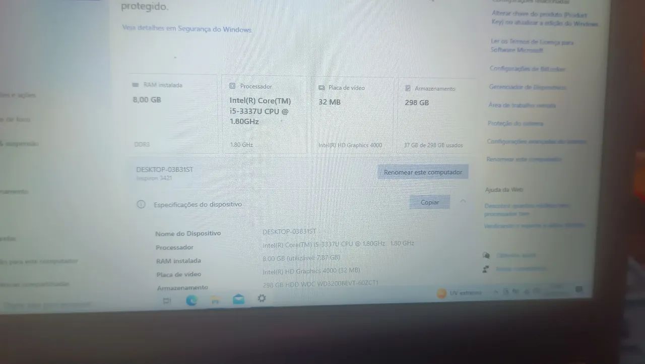 Vendo notebook Dell 14" core i5 - Foto 5