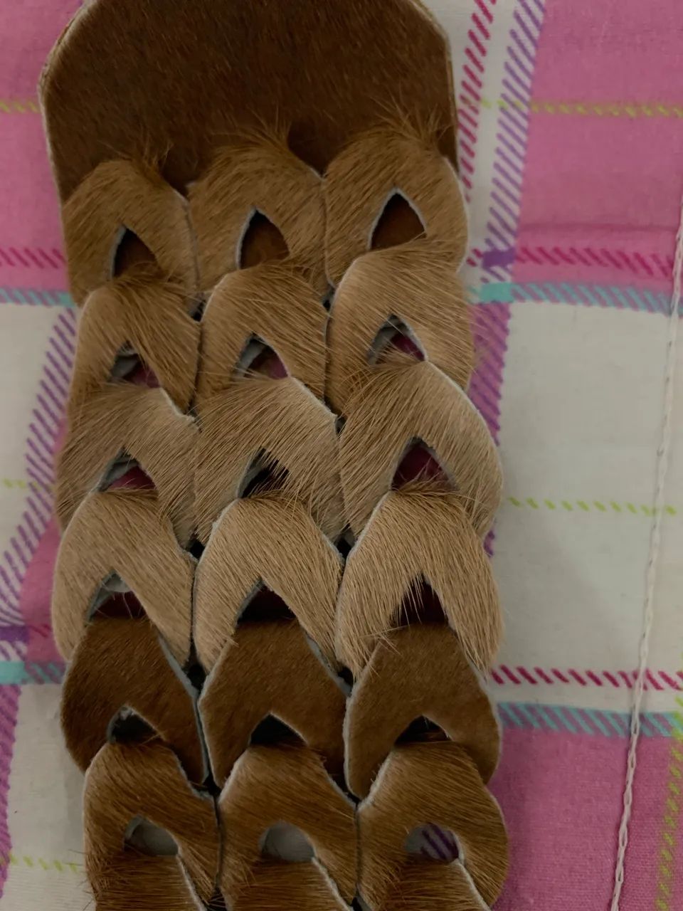 Cinto grosso com pelo - Foto 2