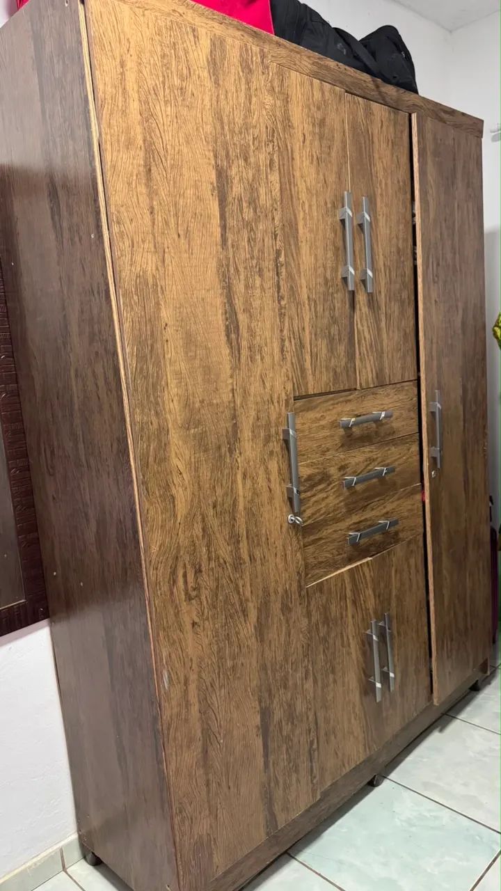 Vendo guarda-roupa de solteiro, e espelho  - Foto 2