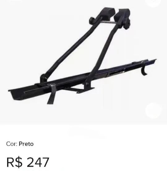 Par de Rack de teto e par de transbike  - Foto 3