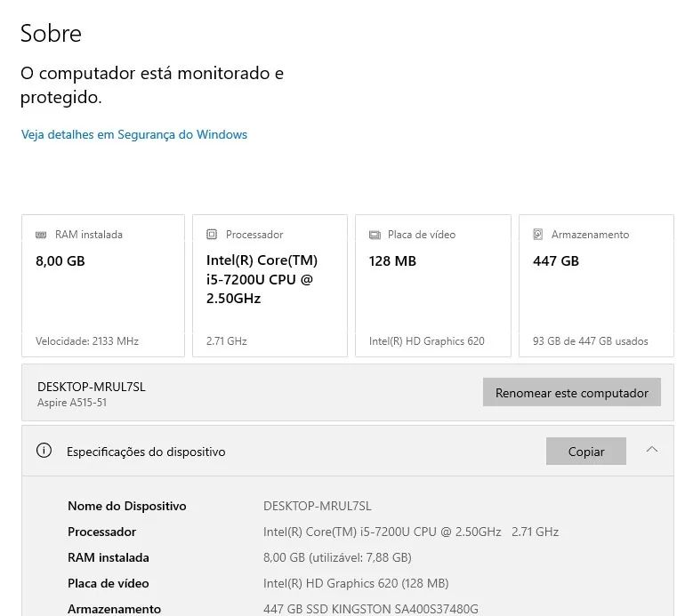 Notebook Acer Aspire 5 i5 - Foto 4