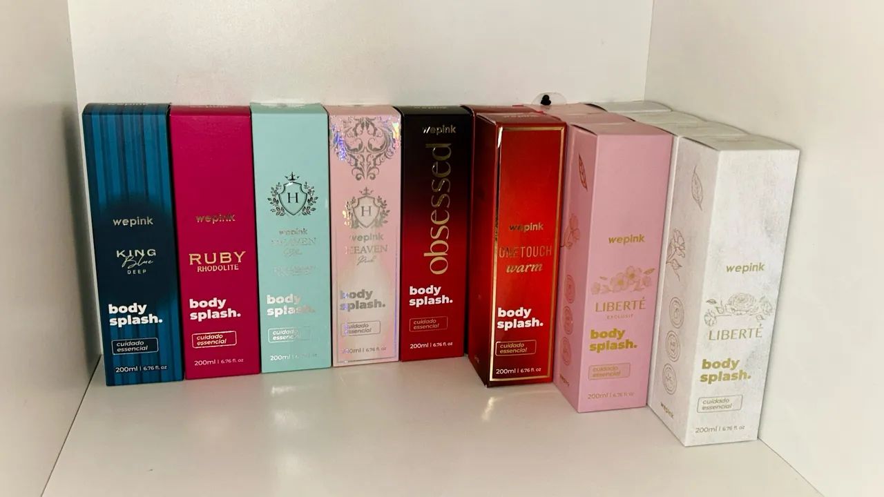 DESAPEGO: body splash da WePink