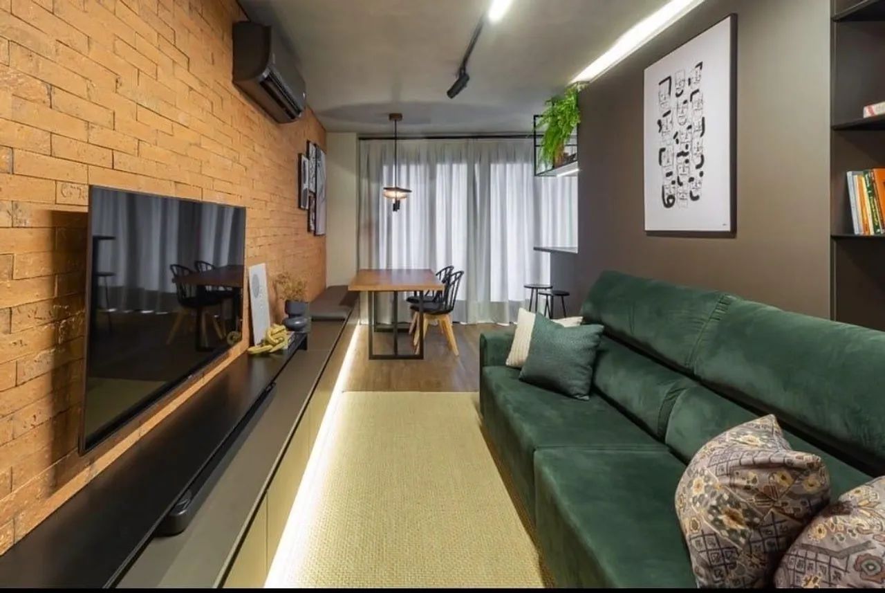 Apartamento suíte + 1 mobiliado!
