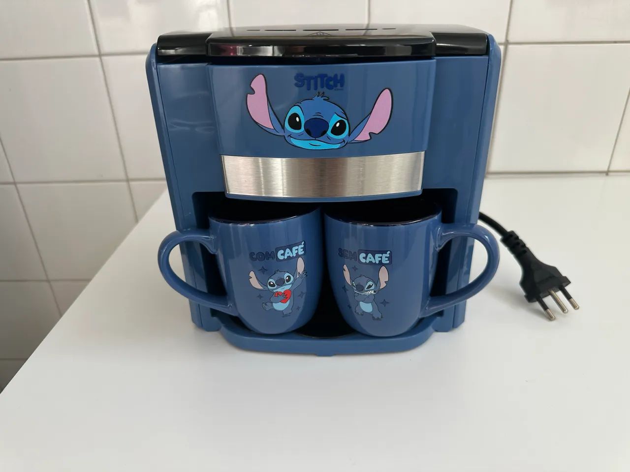 Cafeteira elétrica  stitch  - Foto 6