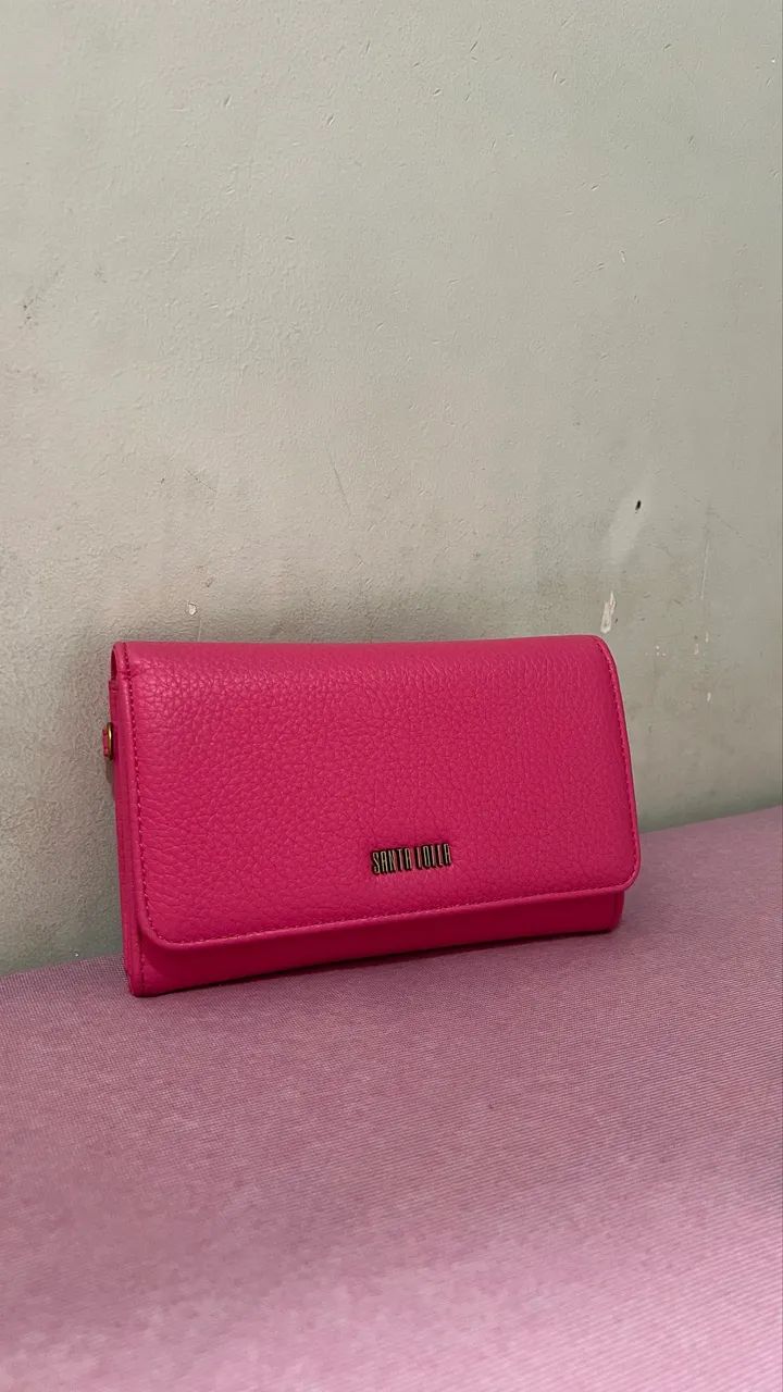 Bolsa Santa Lolla rosa 