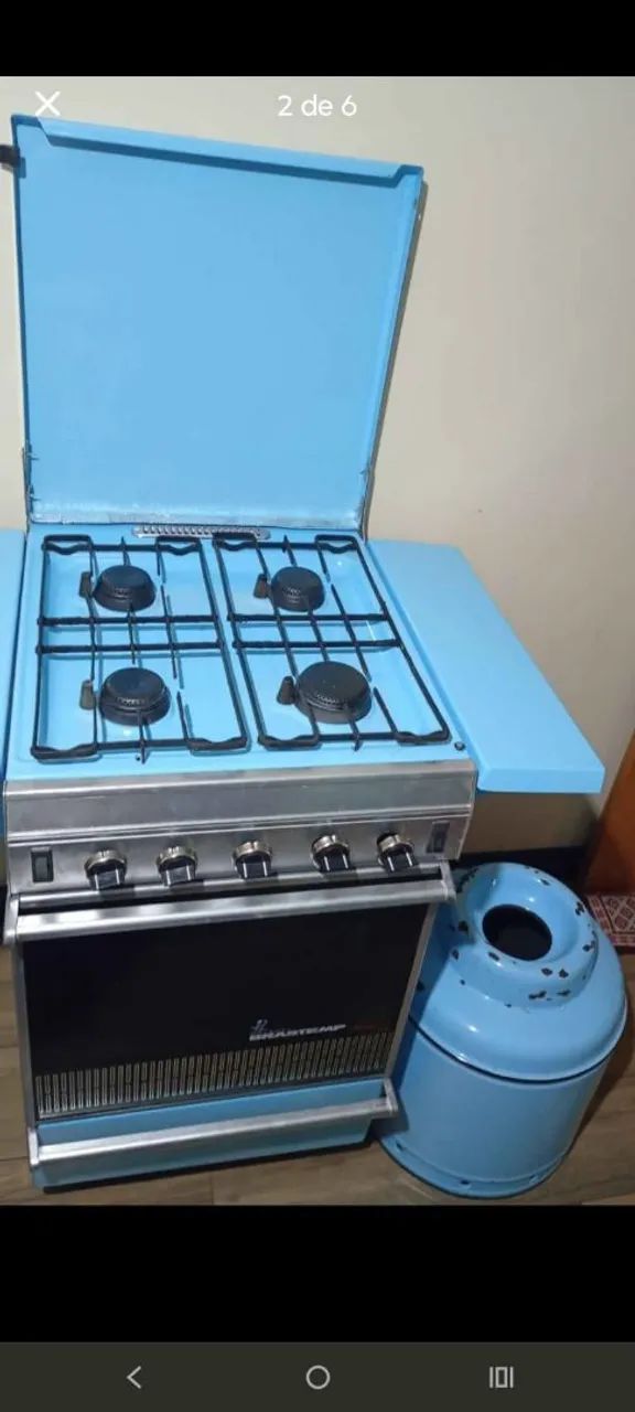 Fogão brastemp special line e capa de botijao  - Foto 4