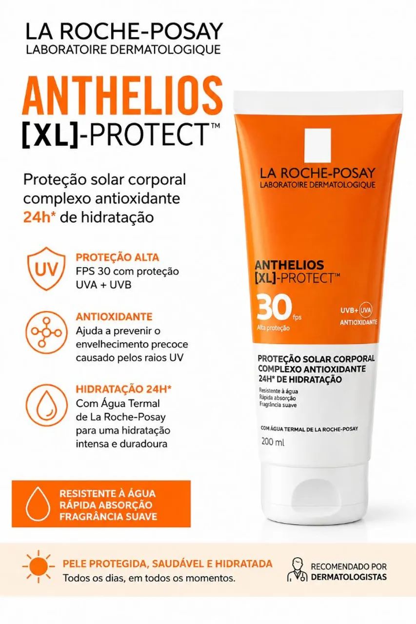 Protetor solar la Roche posay 
