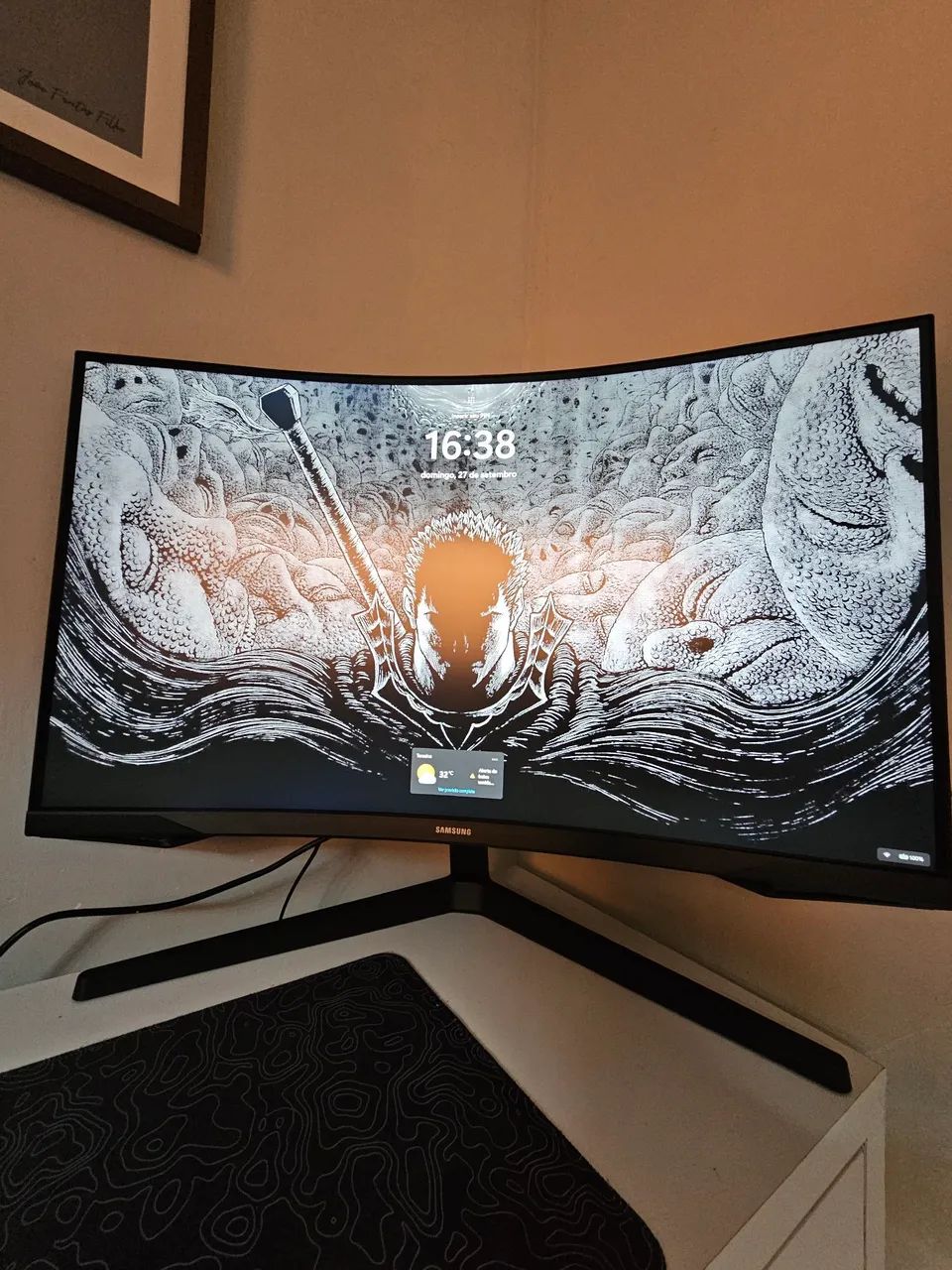 Monitor Gamer Samsung Odyssey G5 // 32 polegadas // Curvo - Excelente estado - Foto 4
