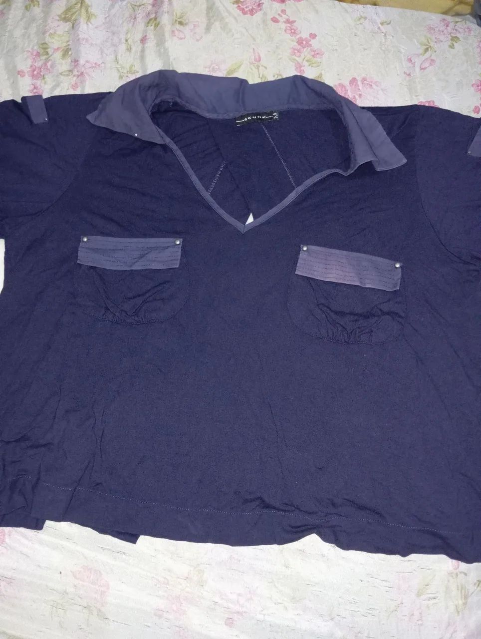 Blusa mais larguinha