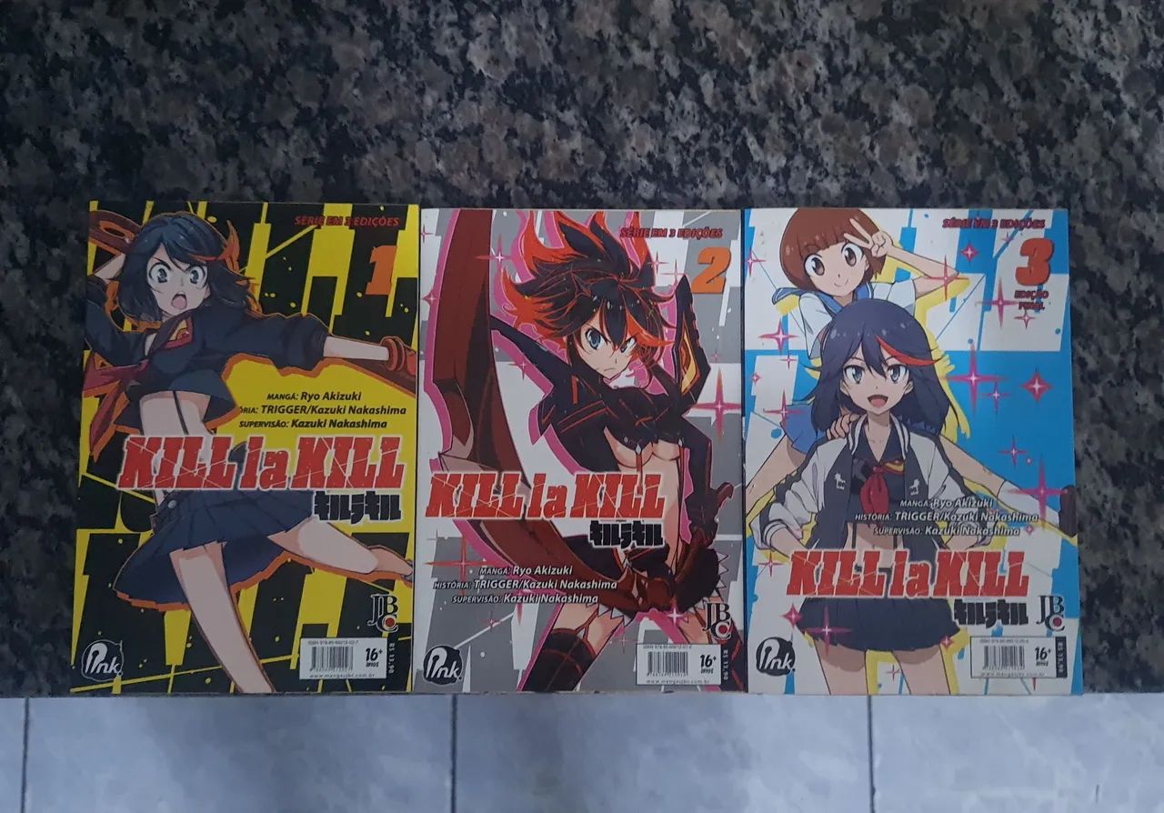 Mangá Kill la kill - Livros e revistas - Jardim Rosemary, Itapevi