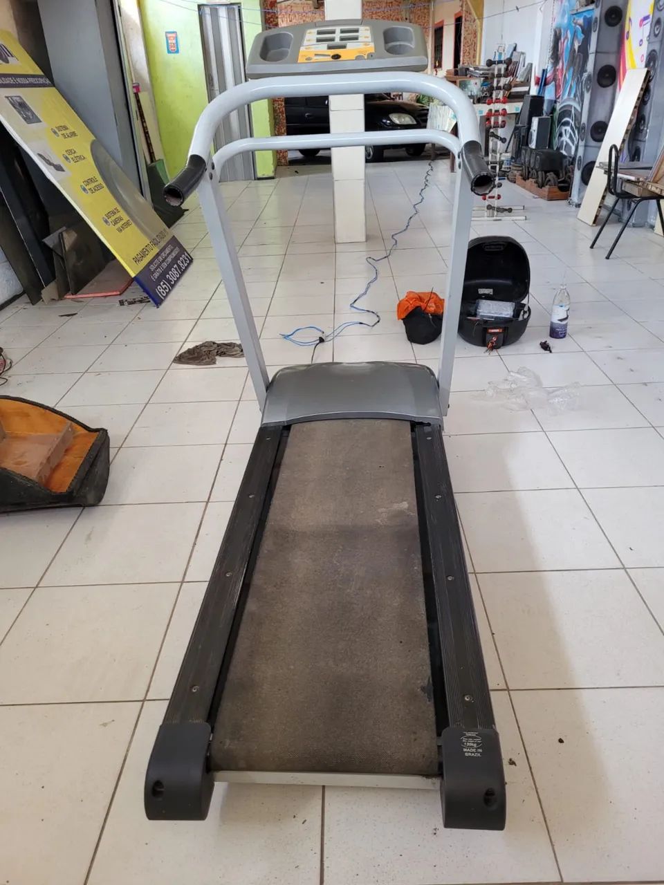 VENDO ESTEIRA, BICICLETA,ELÍPTICO, GRÁVITON E ANILHAS - Foto 5