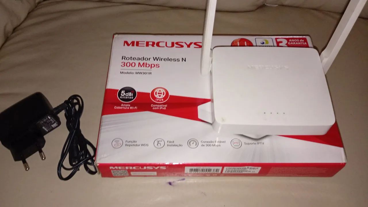 ROTEADOR MERCUSYS 100 REAIS  - Foto 3