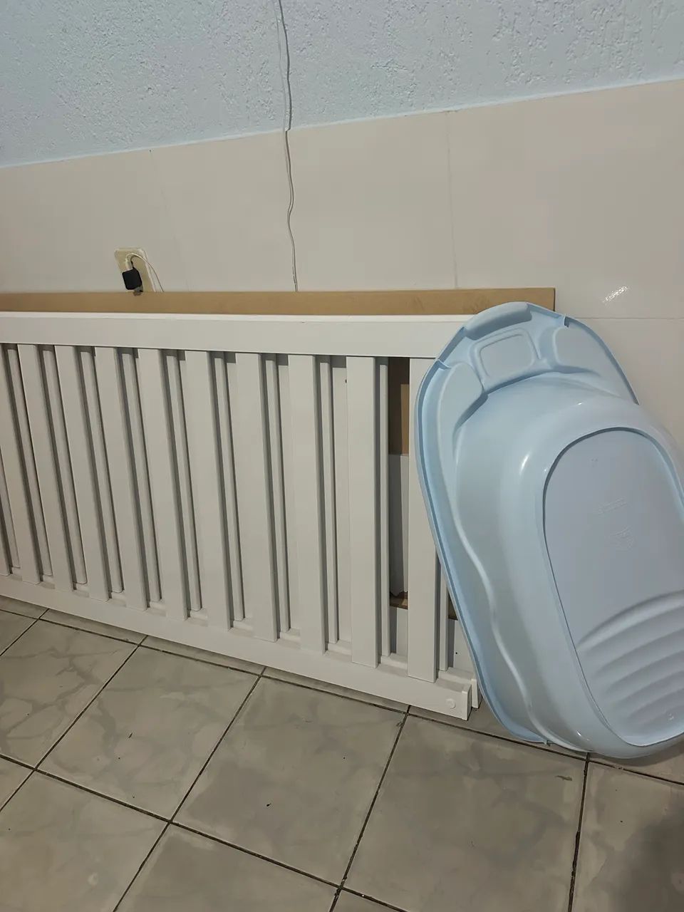 Berço e banheira 