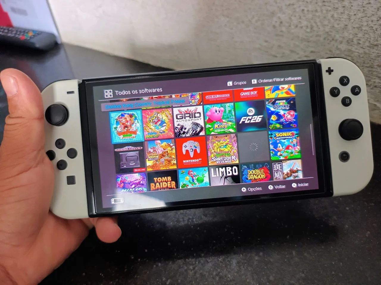 Nintendo switch OLED estado de zero 