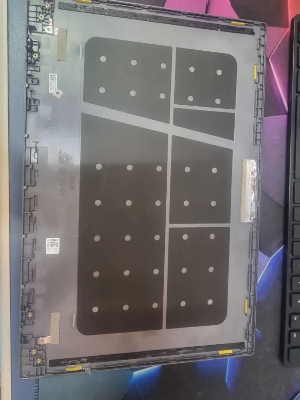 Carcaça tampa da tela notebook samsung Np550xda