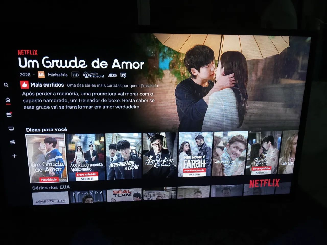 TV 32 polegadas smart roku  - Foto 4