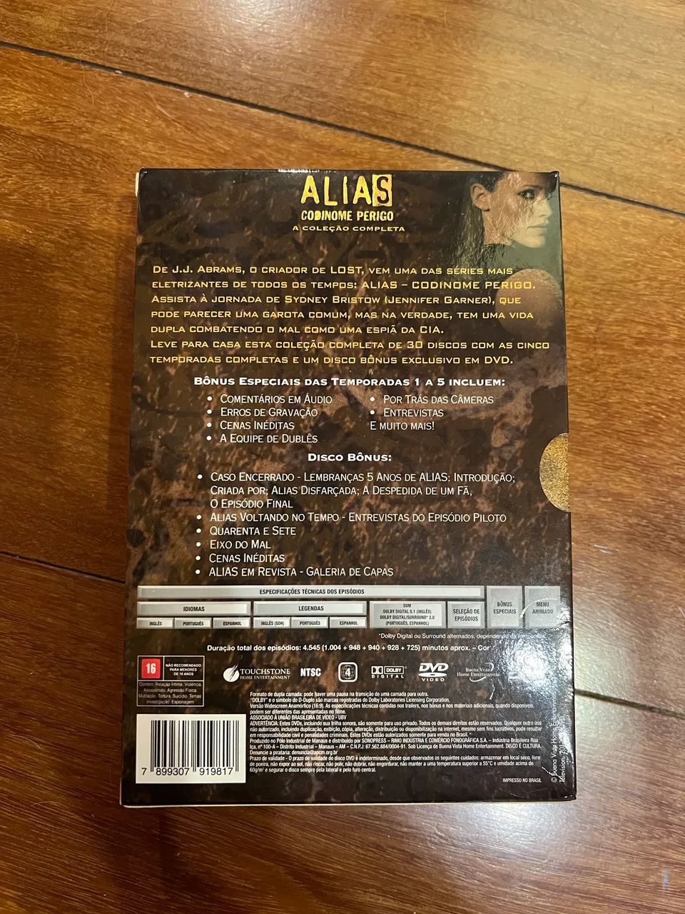 Alias - as 5 temporadas completas em DVD - Foto 2