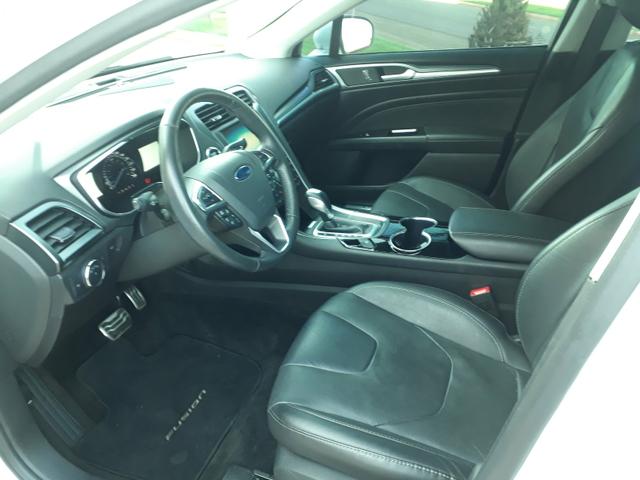 Fusion awd Titanium 2016 branco com teto solar - Foto 3